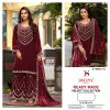 D 3606 A To D By Deepsy Ice Velevt Readymade Pakistani Suits